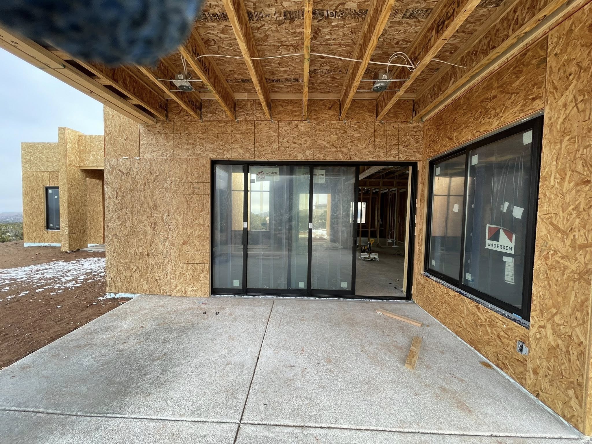 NM Desert Sun - Andersen sliding door installation